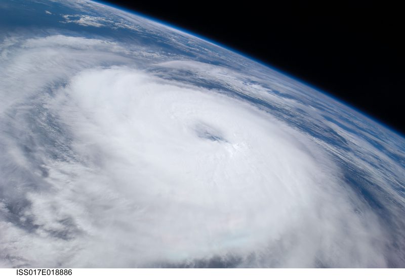 Category 2 Hurricane Norbert approaching Baja California